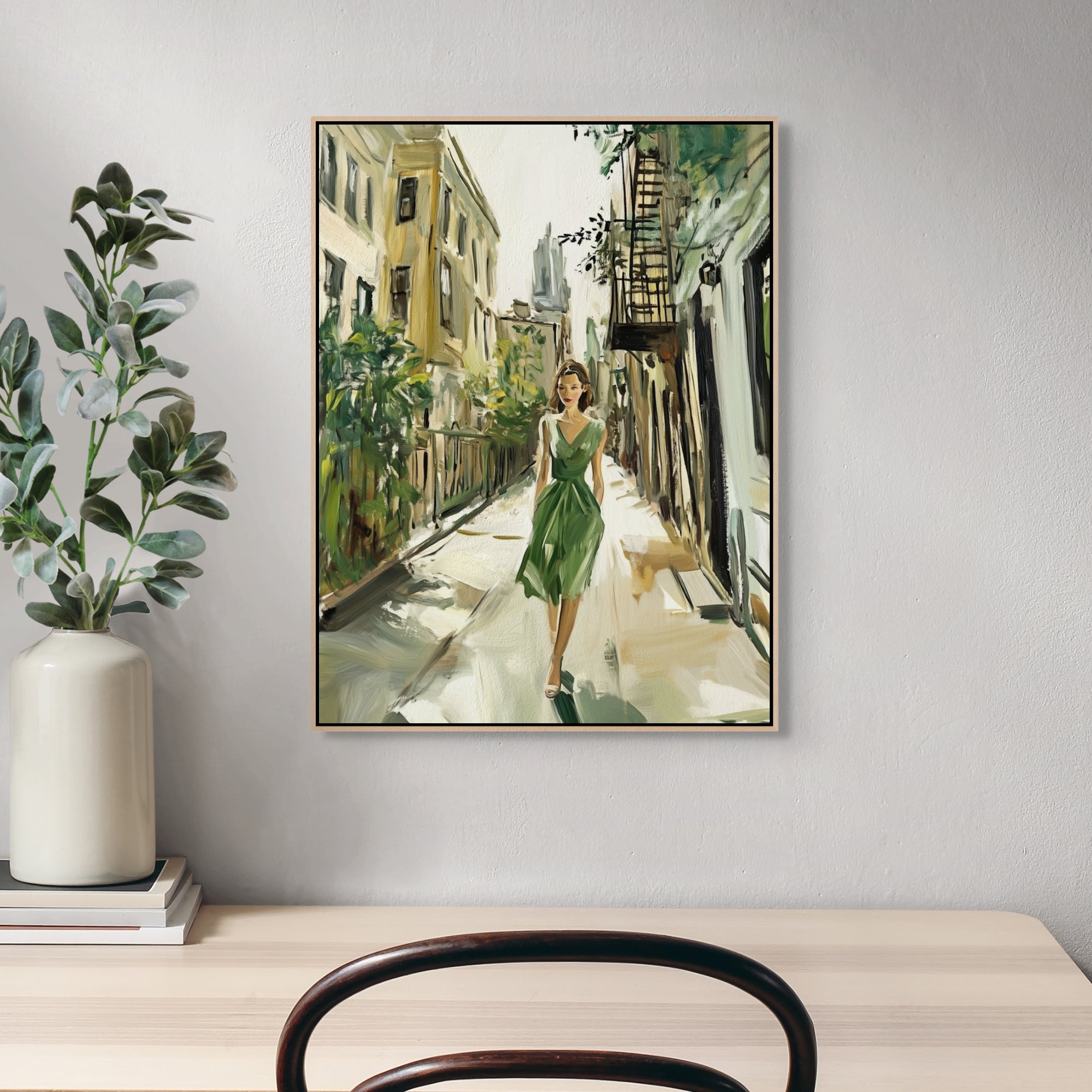 D0159-emerald-city-hand-painted-wall-art-office-room-image-room-f-natural