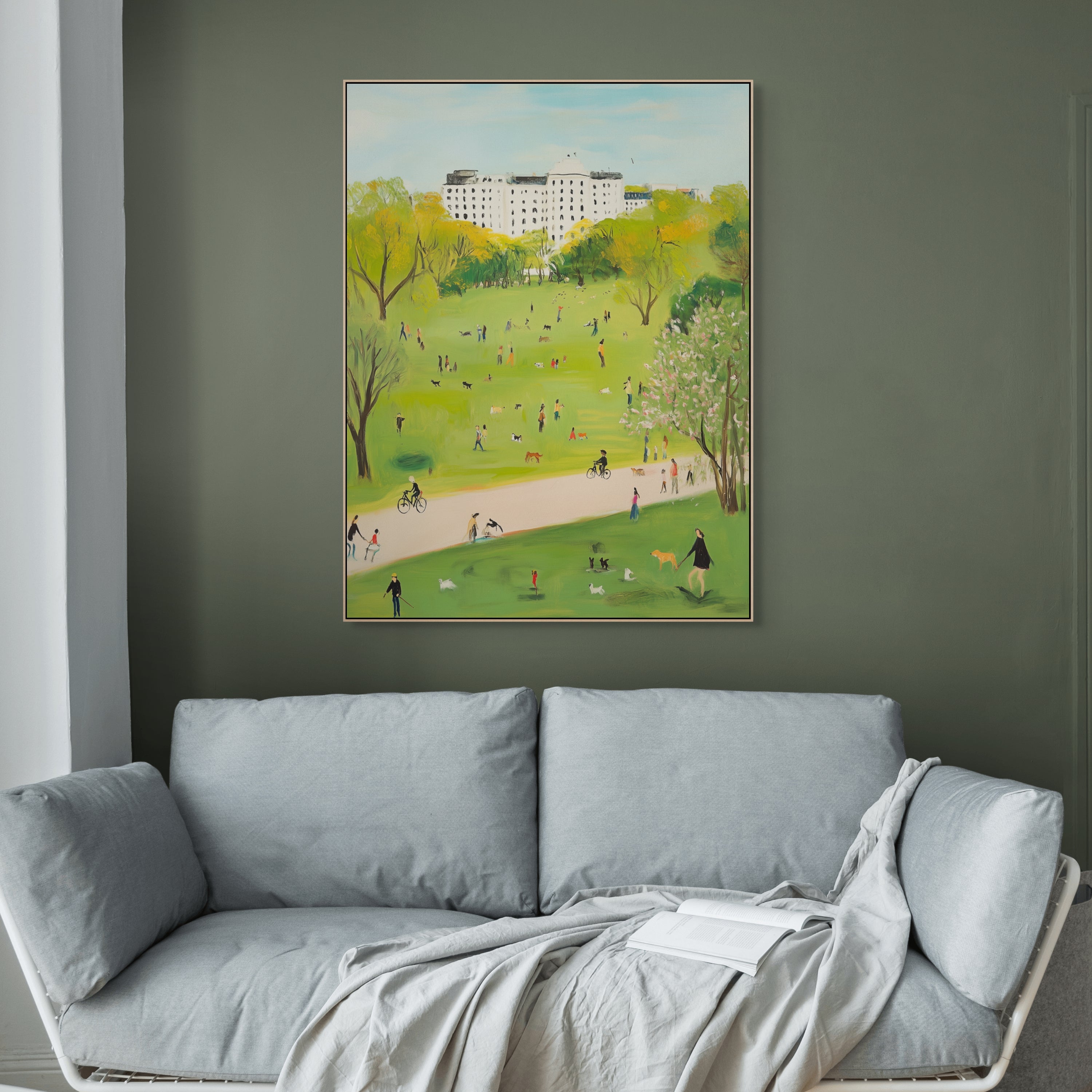 D0160-a-day-out-hand-painted-wall-art-a-room-image-room-f-natural