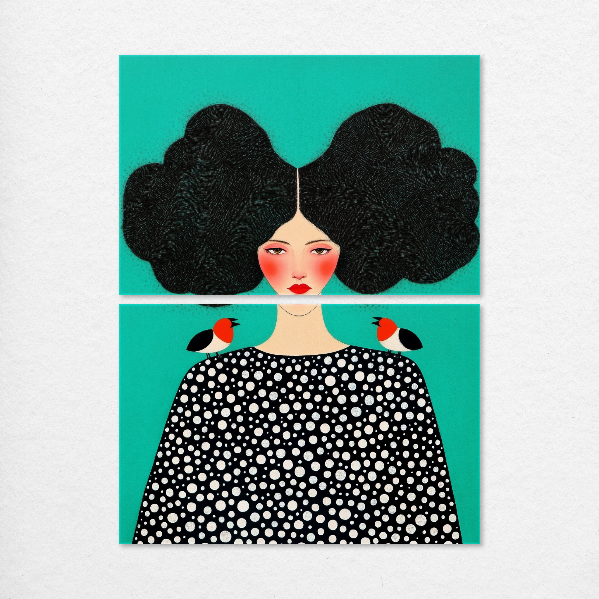 Portrait of a Bird Lady