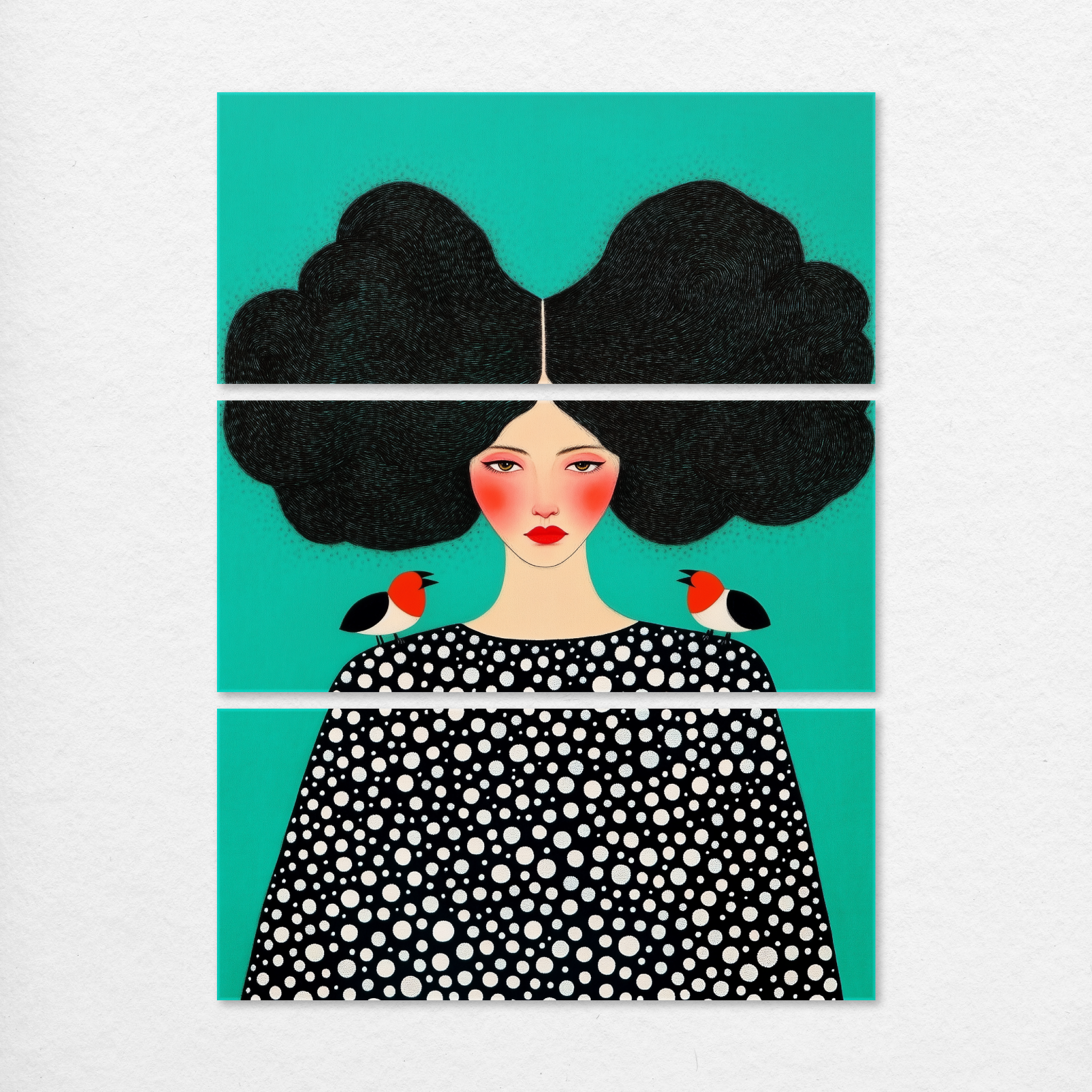 Portrait of a Bird Lady