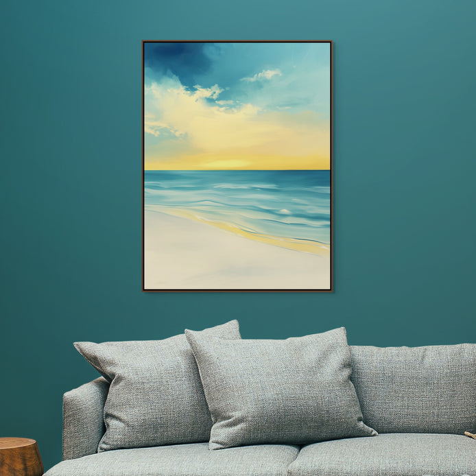 D0164-sunkissed-sea-hand-painted-wall-art-lounge-room-image-room-f-walnut