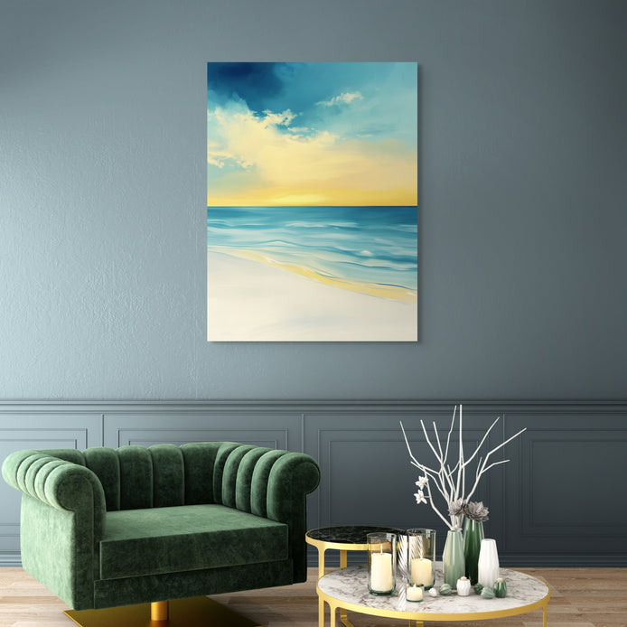 D0164-sunkissed-sea-hand-painted-wall-art-living-room-image-room-f-wrapped