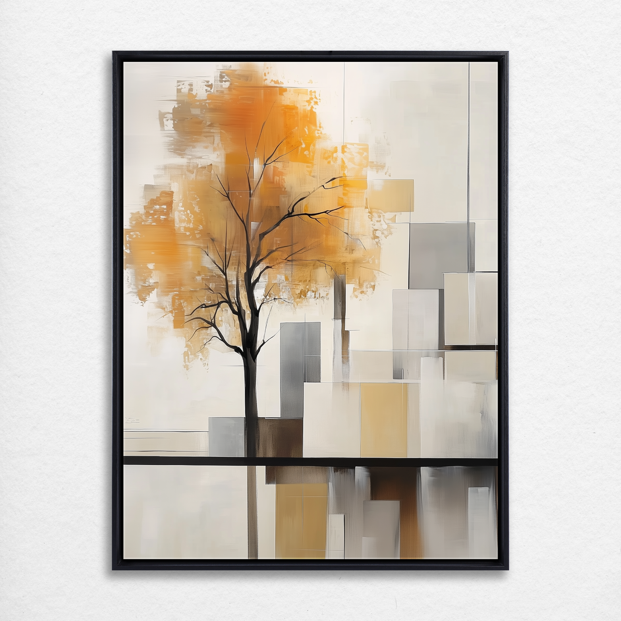 D0165-blocked-reflections-hand-painted-wall-art_59_3x4-vertical-frame-black.psd