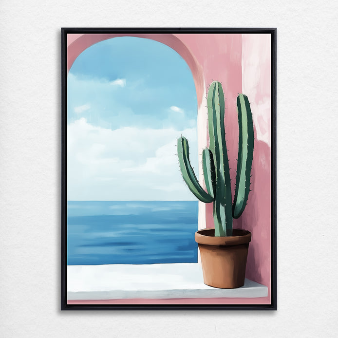 D0166-vacation-view-hand-painted-wall-art_60_3x4-vertical-frame-black.psd