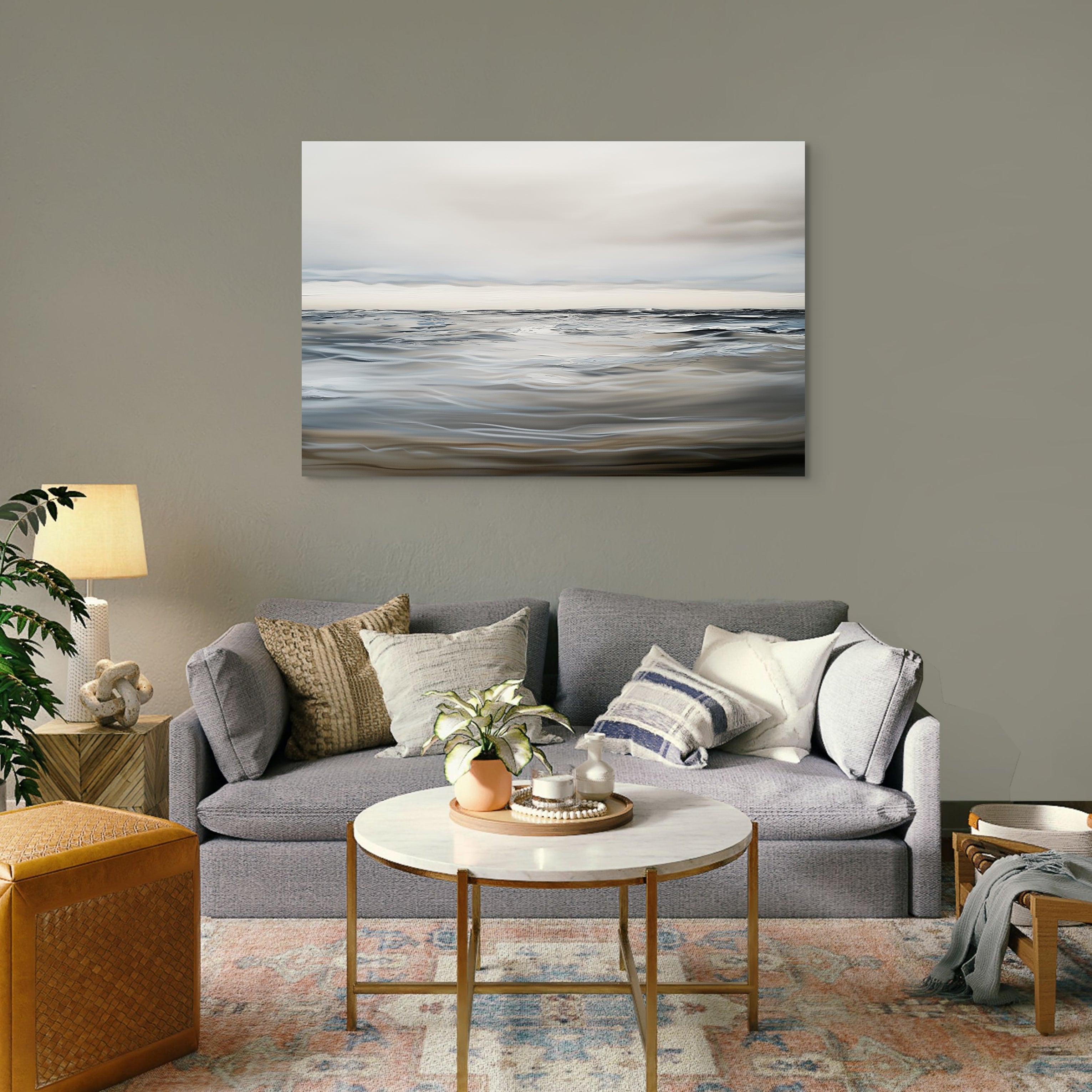 D0171-cloudy-water-hand-painted-wall-art-living-room-image