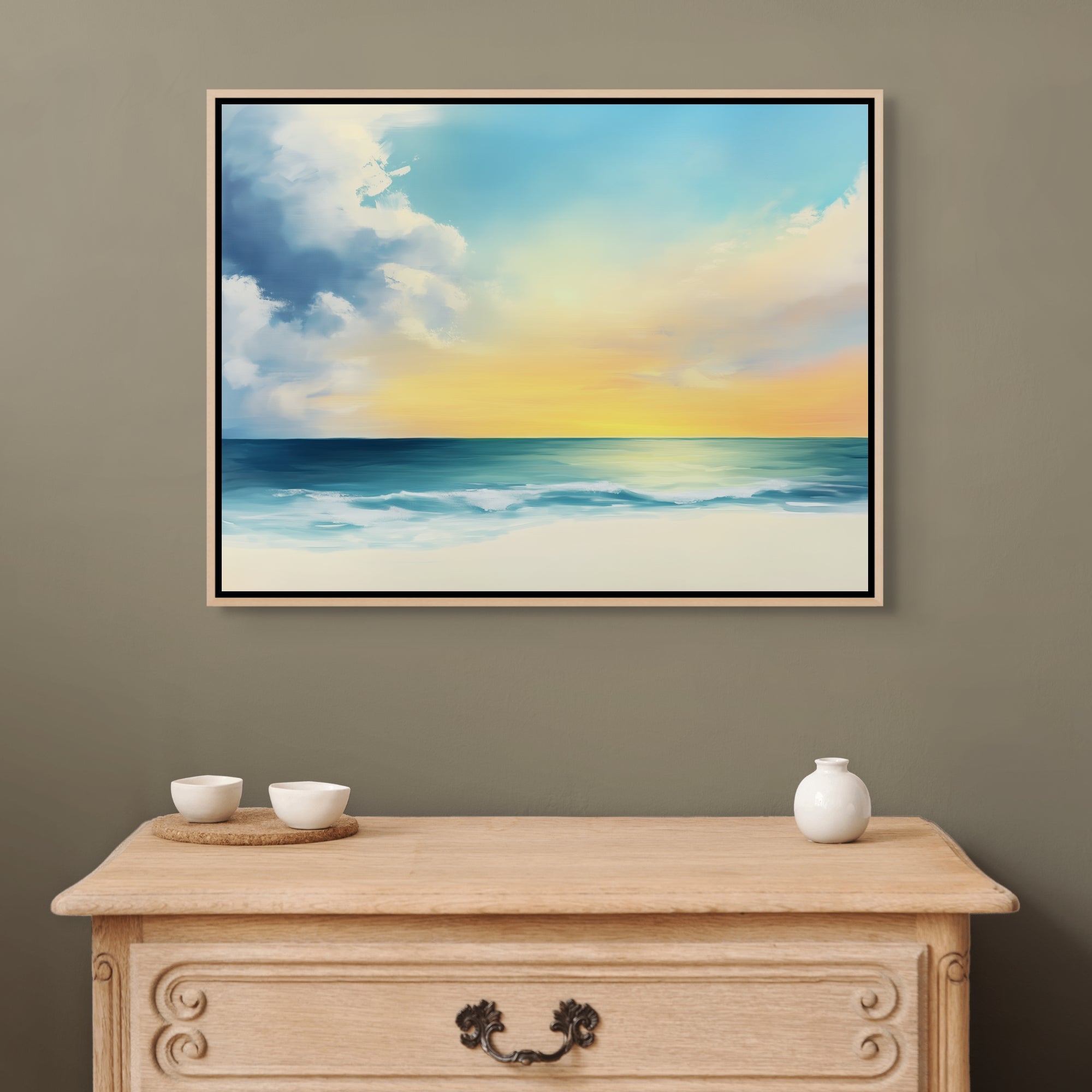 D0173-sunny-beaches-hand-painted-wall-art-hallway-room-image-room-f-natural