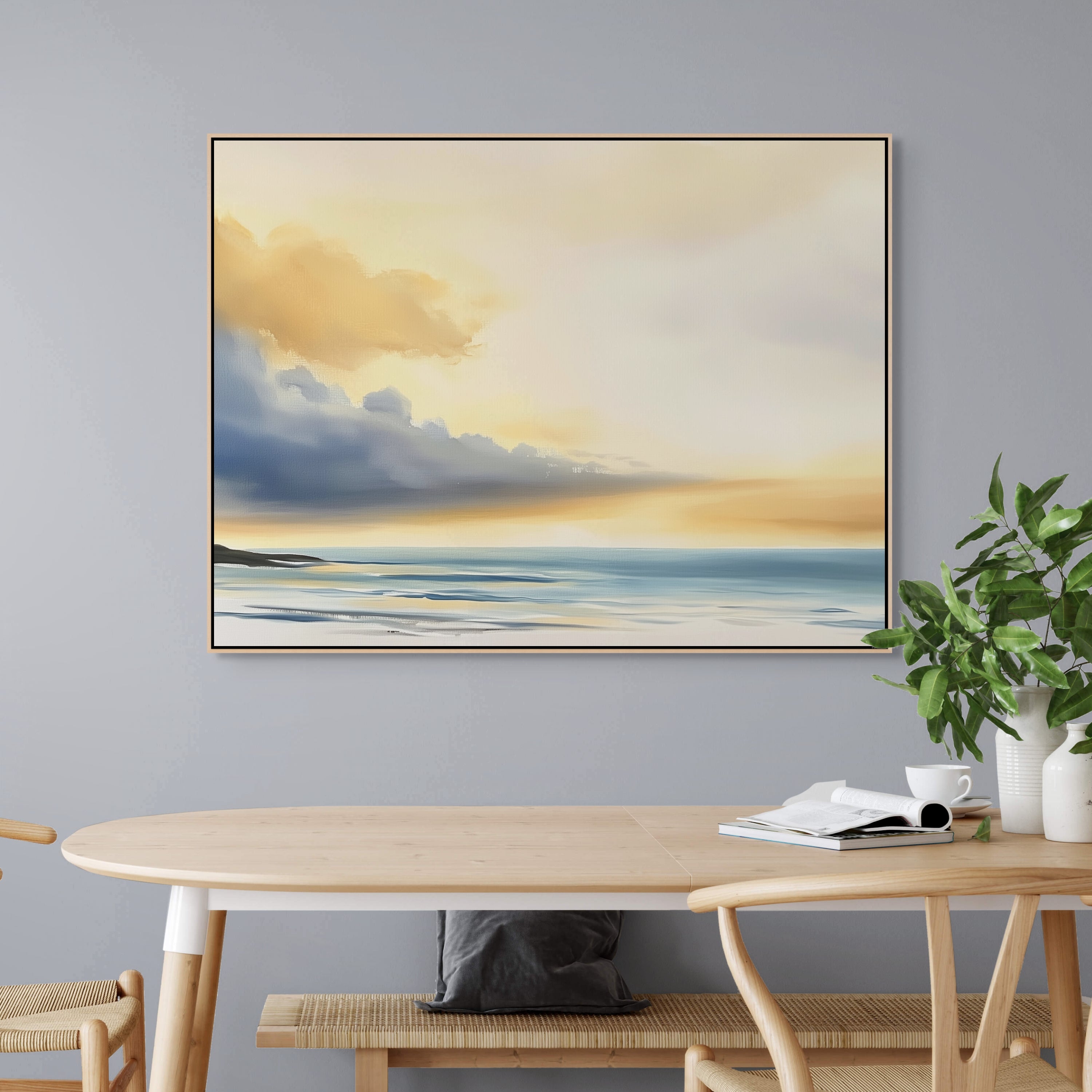 D0174-before-the-rain-hand-painted-wall-art-dining-room-image-room-f-natural