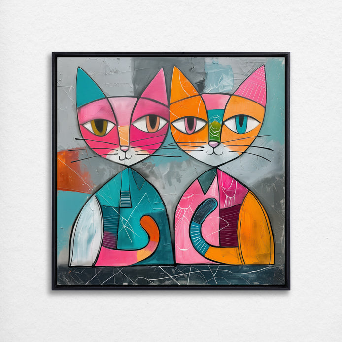 D0176-coy-cuties-hand-painted-wall-art_37_1x1-square-frame-black.psd