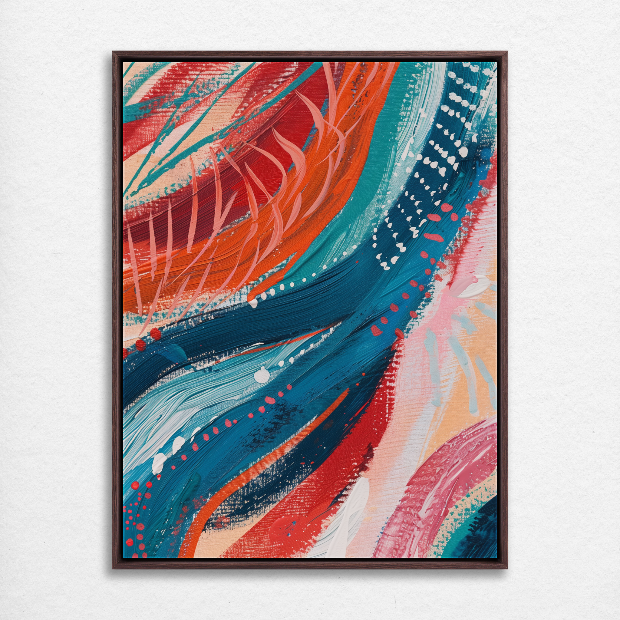 D0182-fabric-waves-hand-painted-wall-art_63_3x4-vertical-frame-walnut.psd