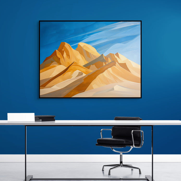 D0184-sandy-peaks-hand-painted-wall-art-business-room-image-room-f-black
