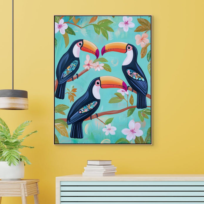 D0203-toucan-trio-hand-painted-wall-art-a-room-image-room-f-natural