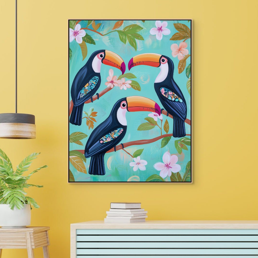 D0203-toucan-trio-hand-painted-wall-art-a-room-image-room-f-natural