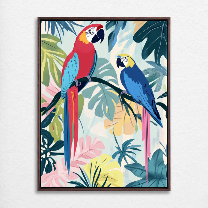 D0204-birds-of-a-feather-hand-painted-wall-art_75_3x4-vertical-frame-walnut.psd