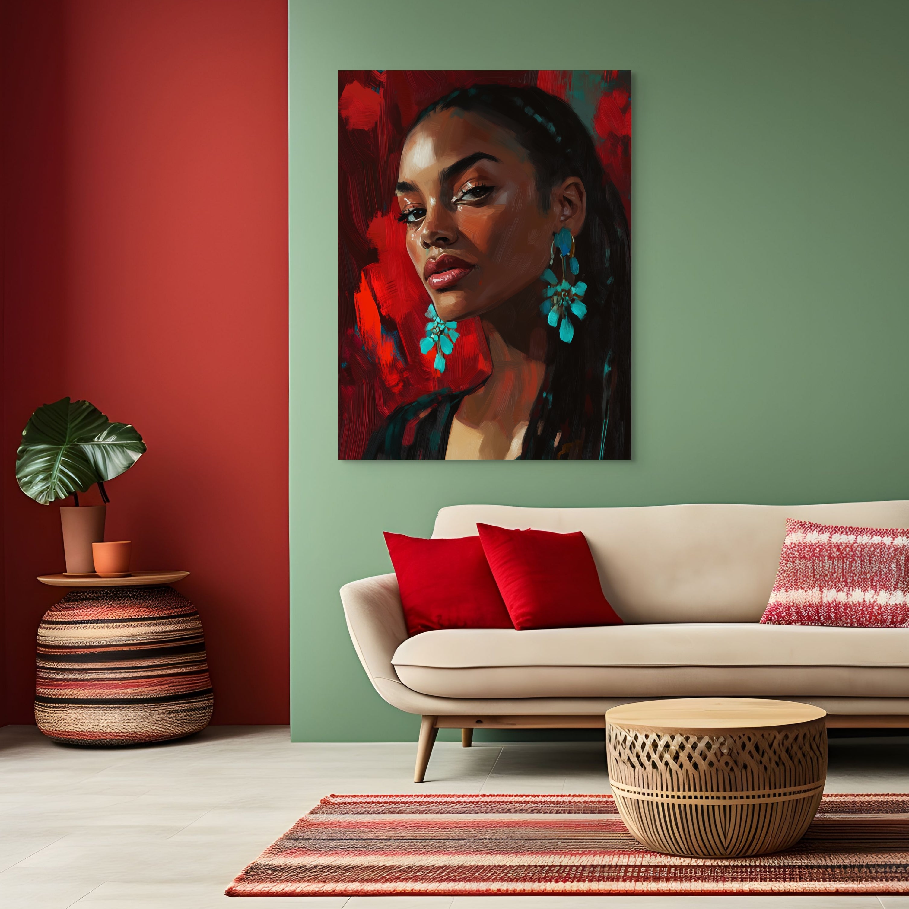 D0207-adornment-hand-painted-wall-art-living-room-image