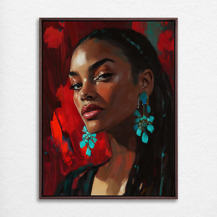 D0207-adornment-hand-painted-wall-art_78_3x4-vertical-frame-walnut.psd