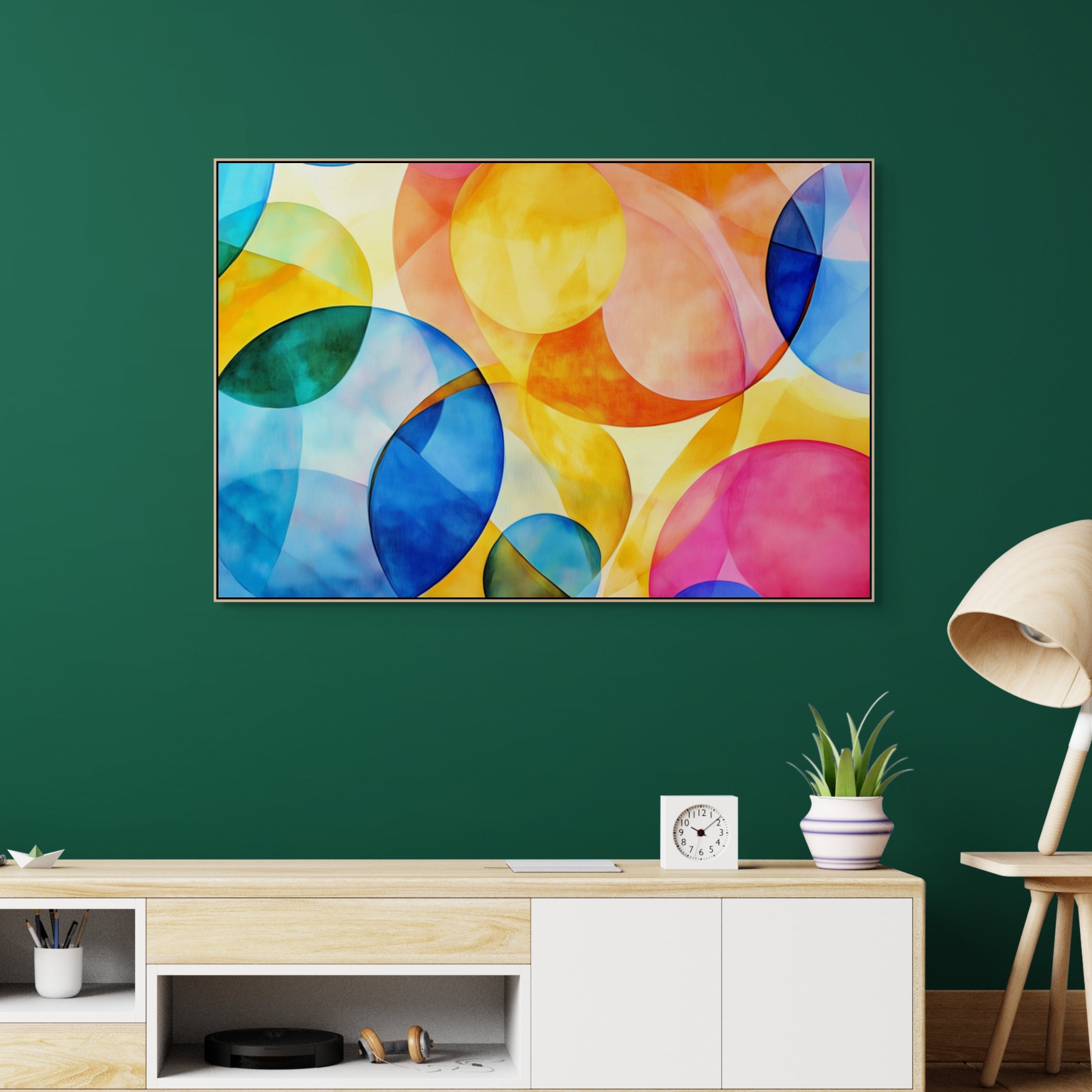 D0211-kaleidoscope-hand-painted-wall-art-kids-room-image-room-f-natural