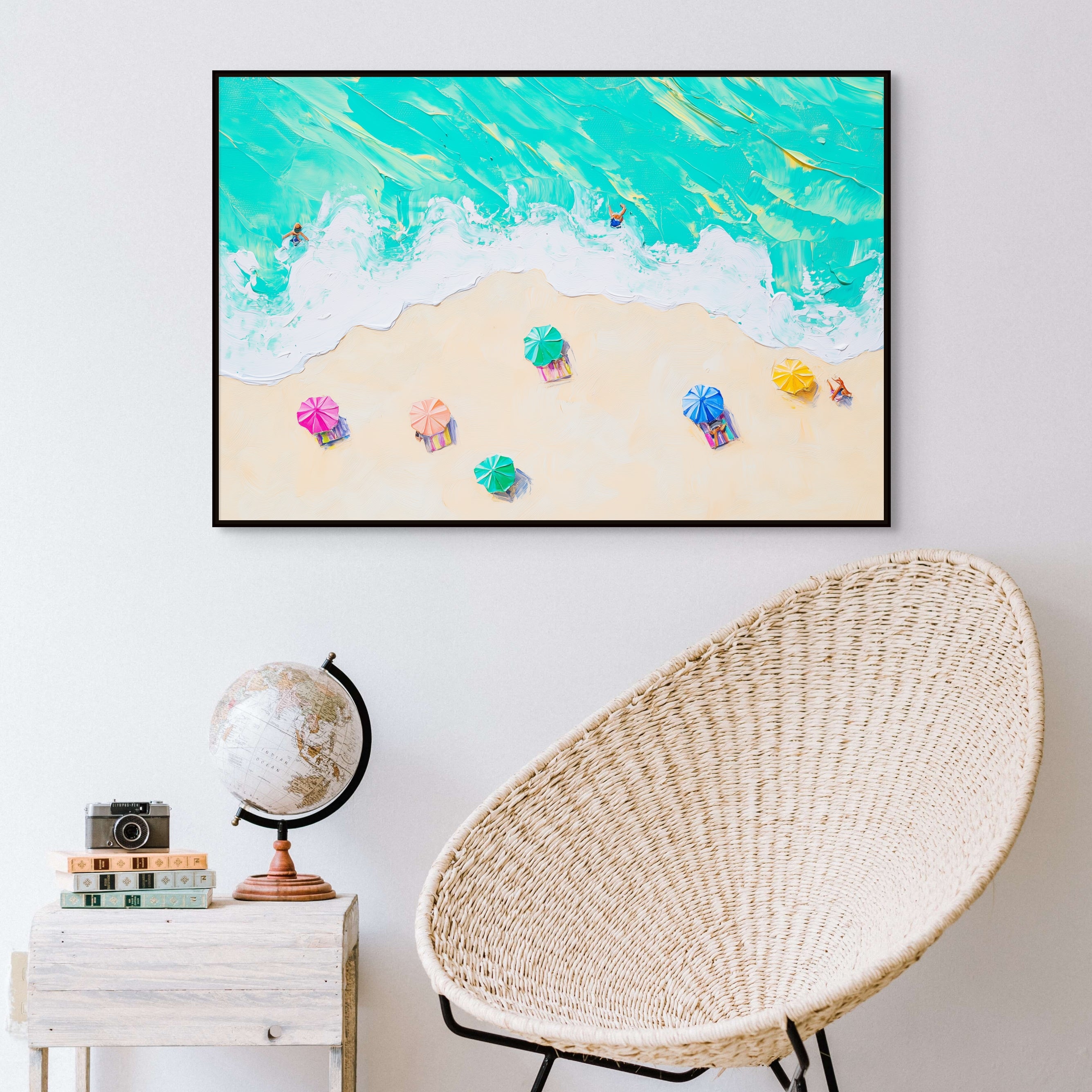 D0212-beach-vacation-hand-painted-wall-art-kids-room-image-room-f-black
