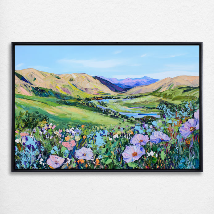 D0214-among-the-wildflowers-hand-painted-wall-art_47_3x2-horizontal-frame-black.psd