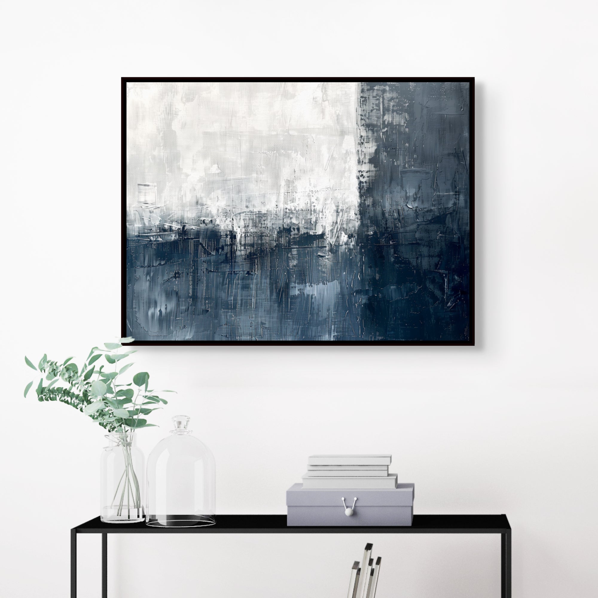 D0218-blue-jean-baby-hand-painted-wall-art-hallway-room-image-room-f-black