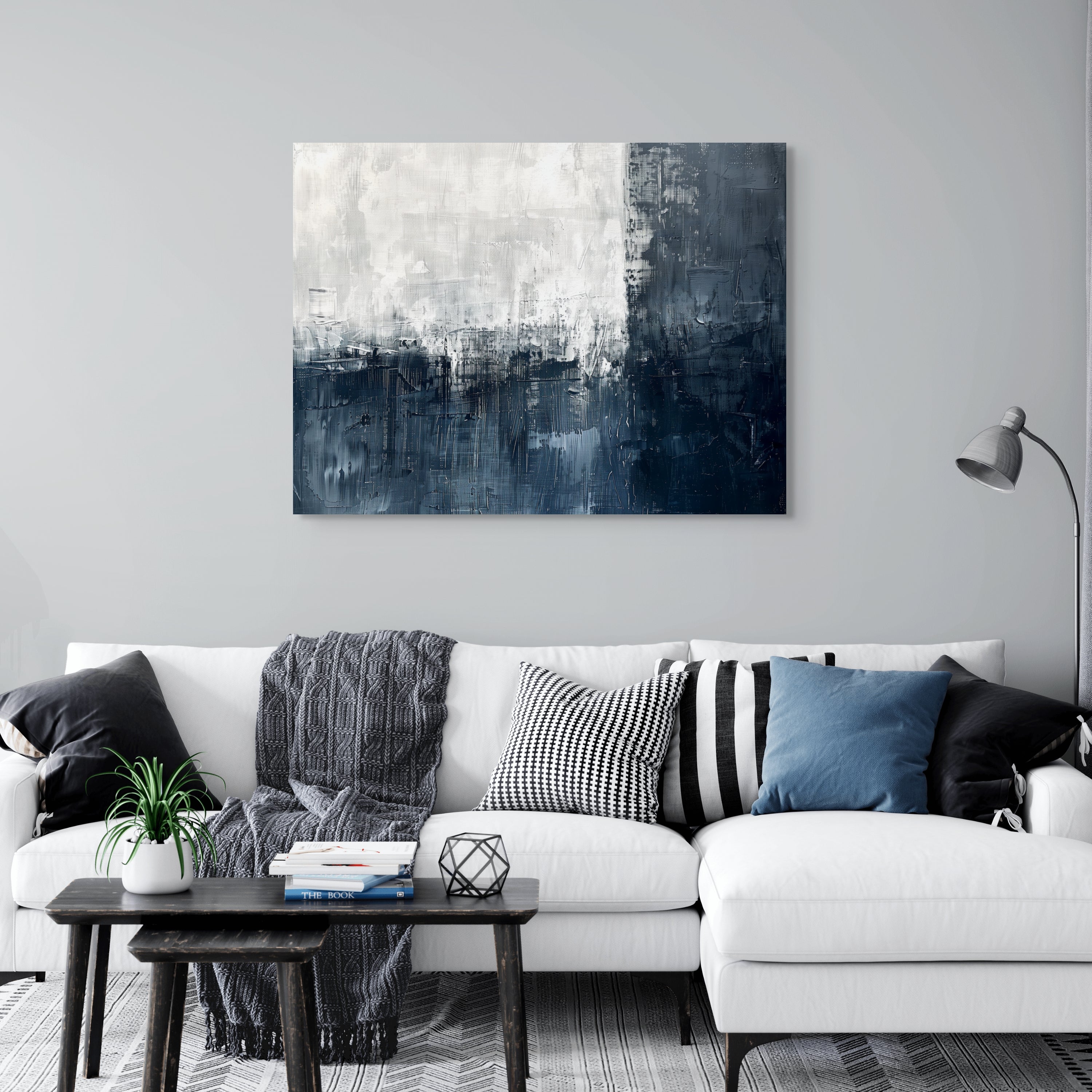 D0218-blue-jean-baby-hand-painted-wall-art-living-room-image-room-f-wrapped