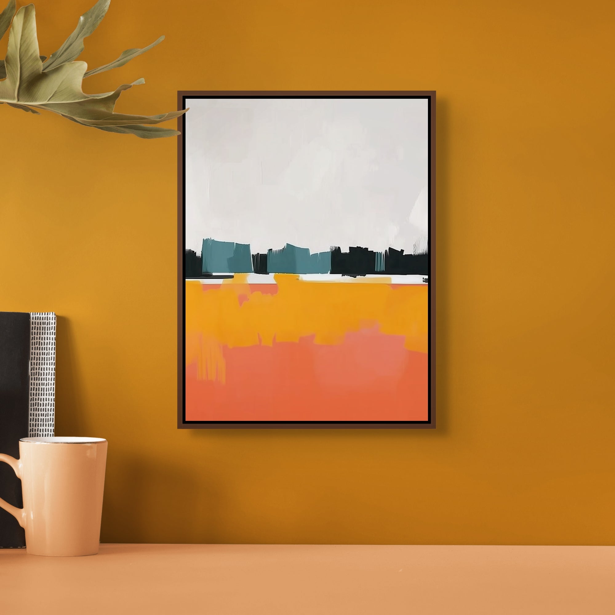 D0227-tangerine-horizons-hand-painted-wall-art-hallway-room-image-room-f-walnut