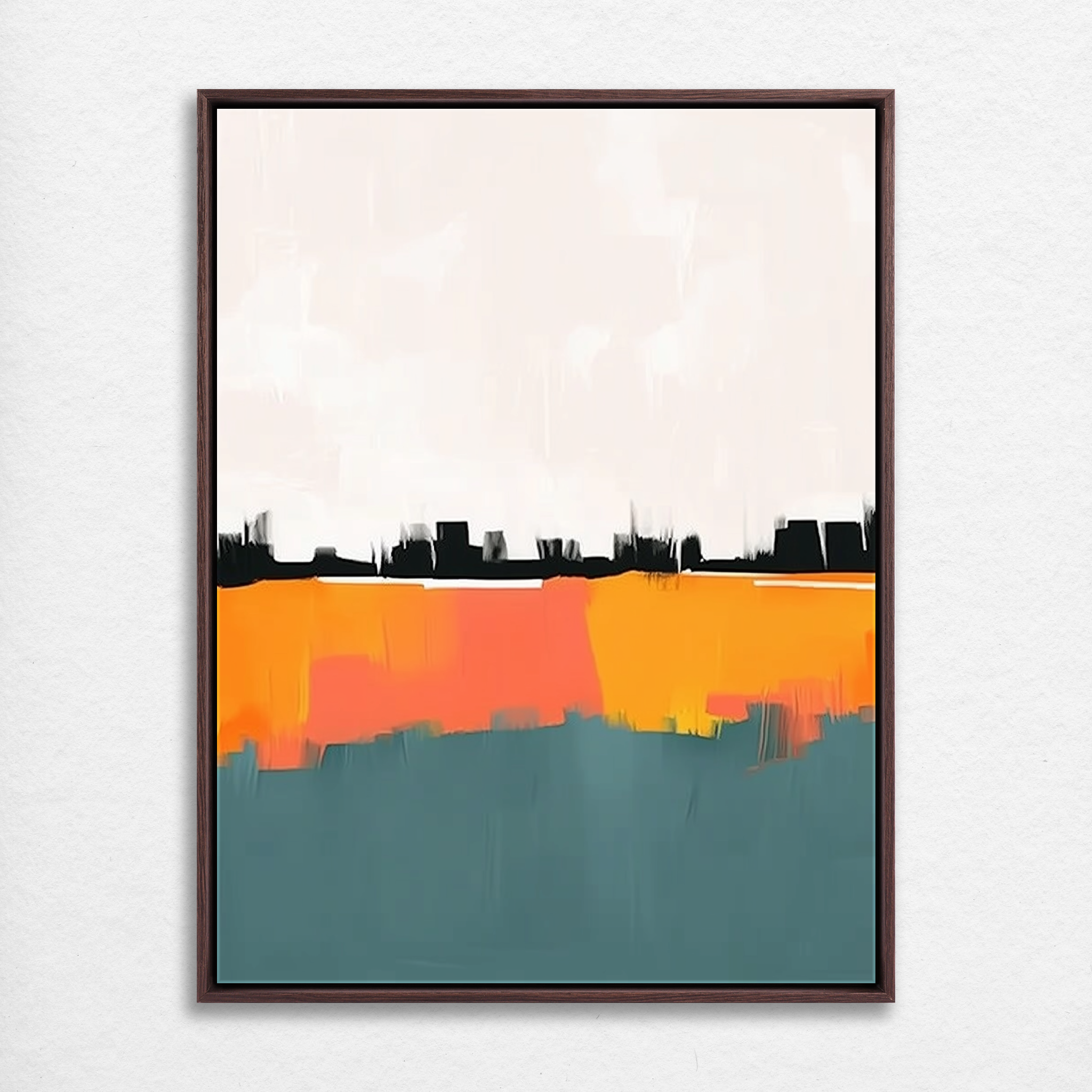 D0228-tangerine-shores-hand-painted-wall-art_84_3x4-vertical-frame-walnut.psd