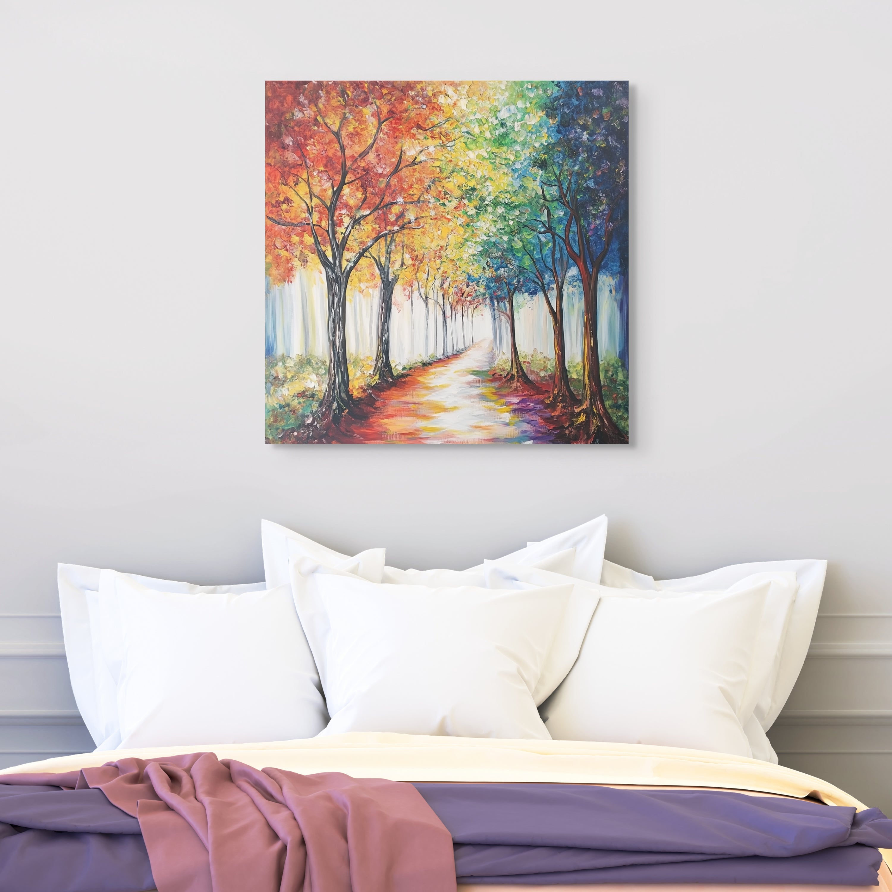 D0238-seasons-of-change-hand-painted-wall-art-bed-room-image-room-f-wrapped