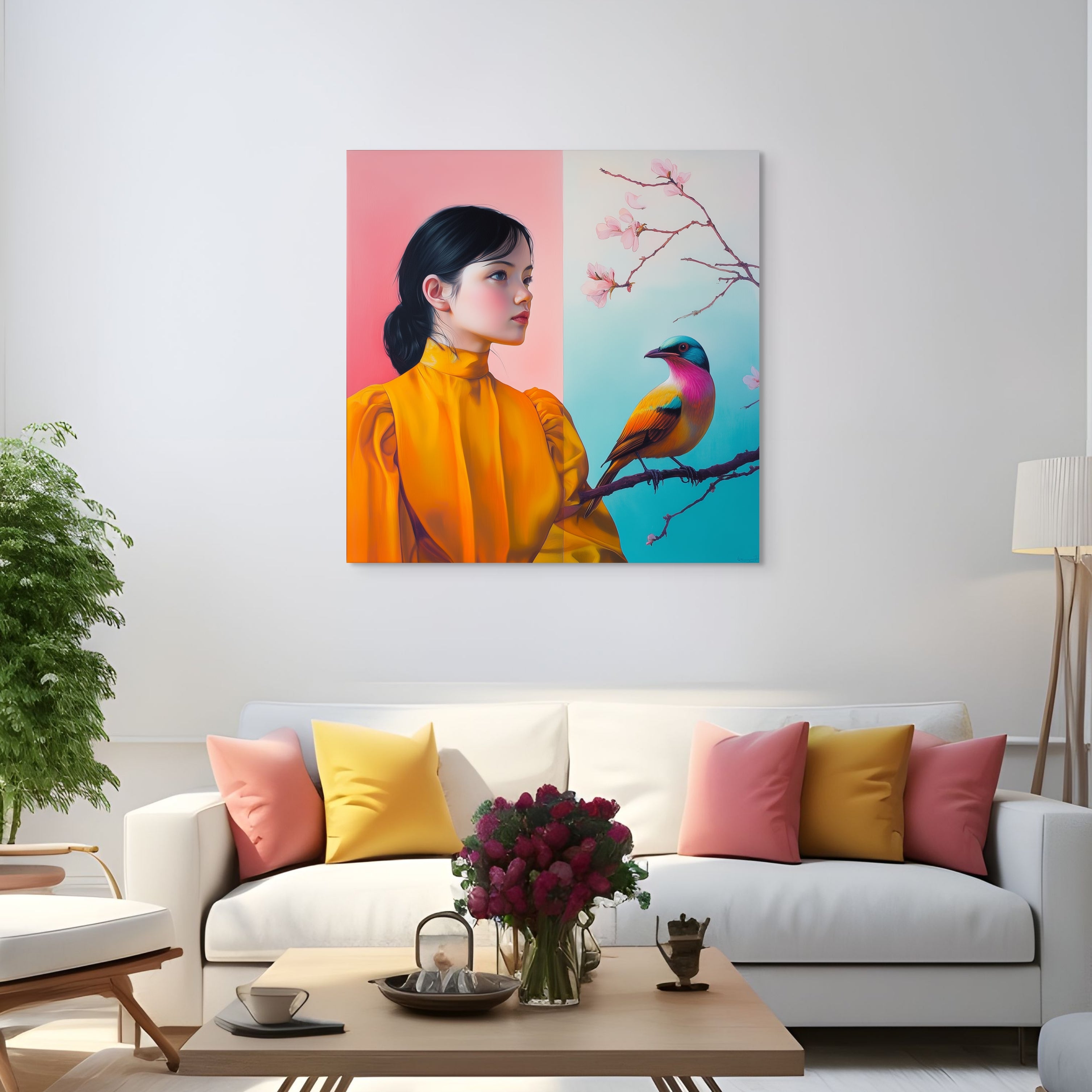 D0240-birdsong-reverie-hand-painted-wall-art-living-room-image