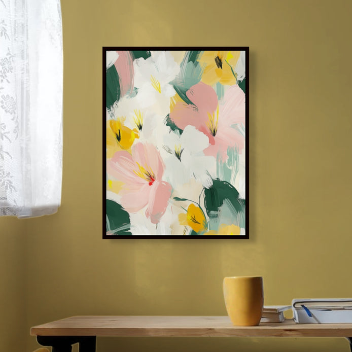 D0242-whispering-petals-hand-painted-wall-art-office-room-image