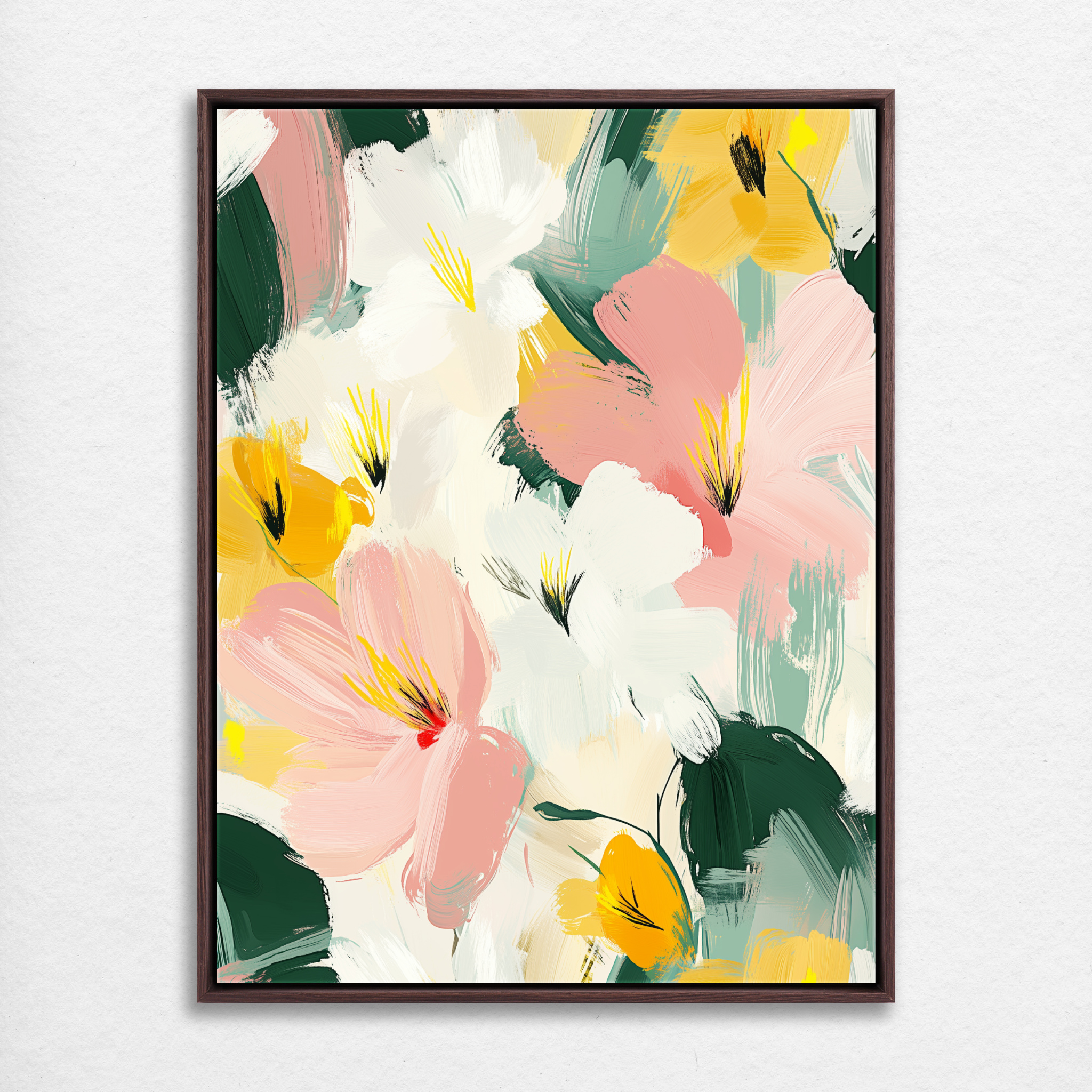 D0242-whispering-petals-hand-painted-wall-art_88_3x4-vertical-frame-walnut.psd
