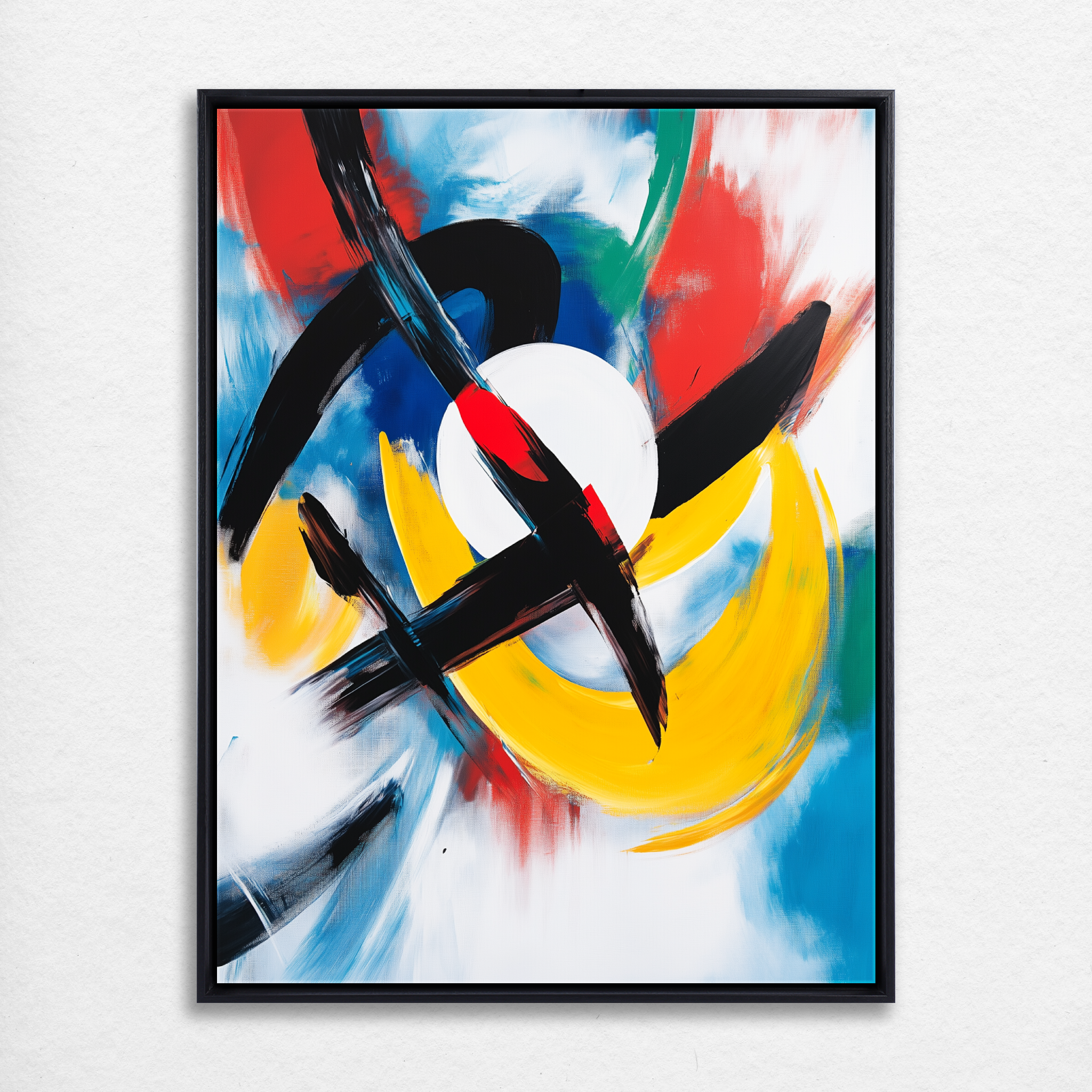 D0243-cosmic-dance-hand-painted-wall-art_89_3x4-vertical-frame-black.psd