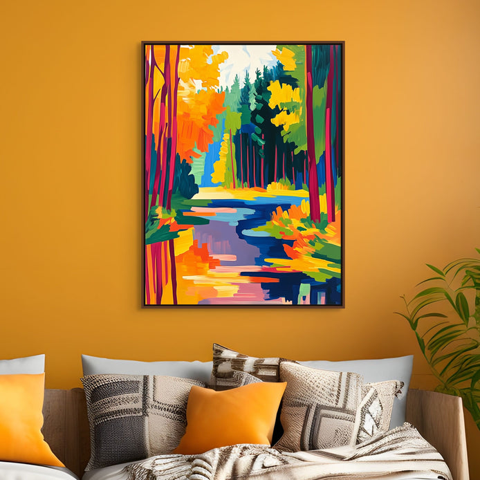 D0245-reflections-of-autumn-hand-painted-wall-art-lounge-room-image