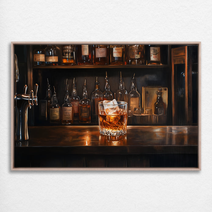 D0253-whiskey-glow-hand-painted-wall-art_57_3x2-horizontal-frame-natural.psd