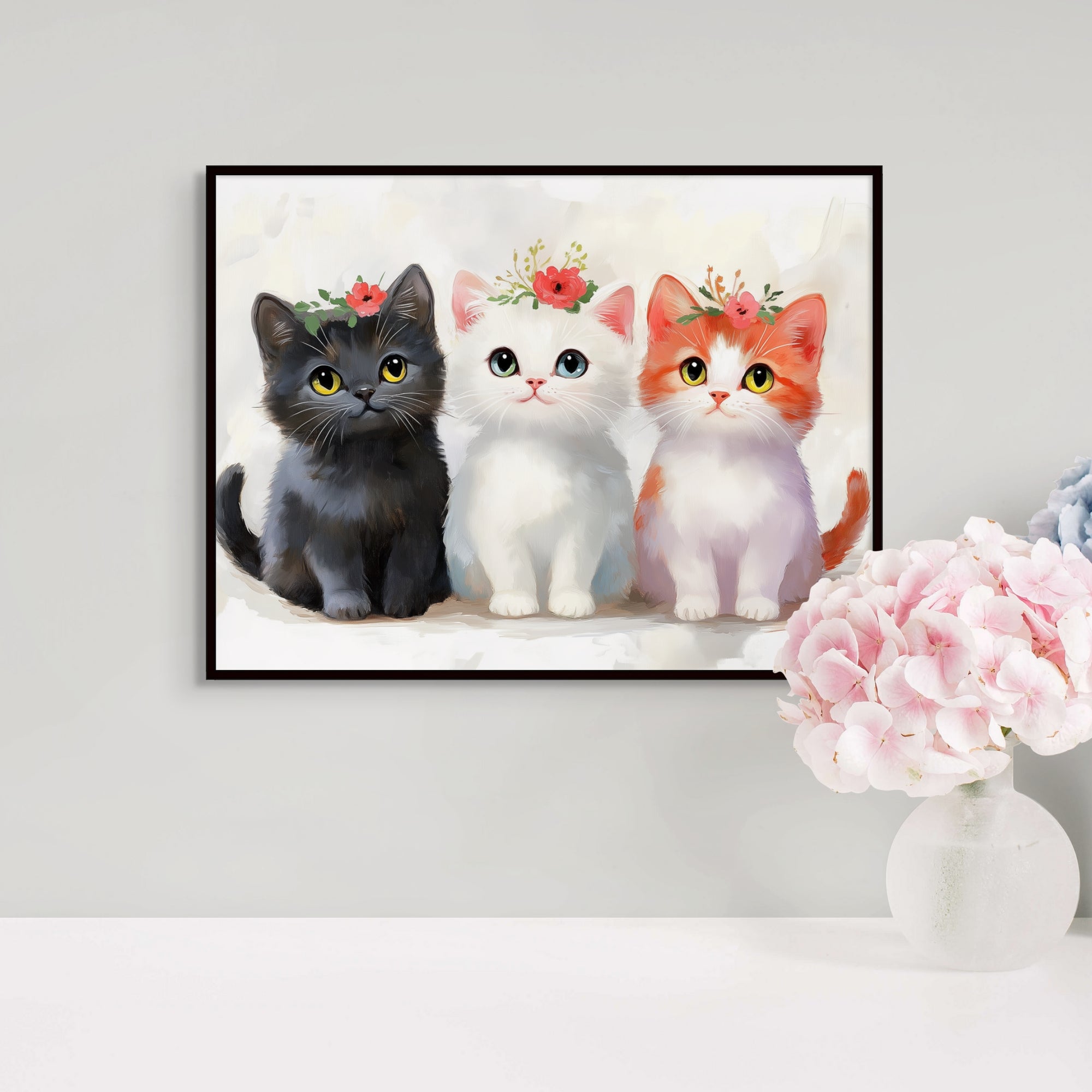 D0265-whimsical-companions-hand-painted-wall-art-hallway-room-image