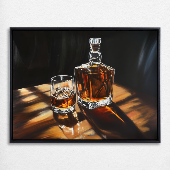 D0270-amber-glow-hand-painted-wall-art_30_4x3-horizontal-frame-black.psd