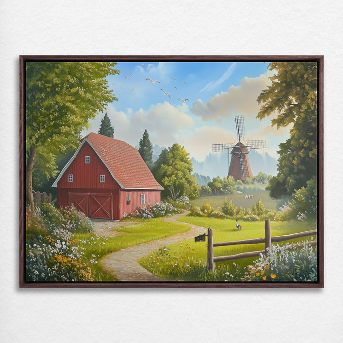 D0271-pastoral-harmony-hand-painted-wall-art_31_4x3-horizontal-frame-walnut.psd
