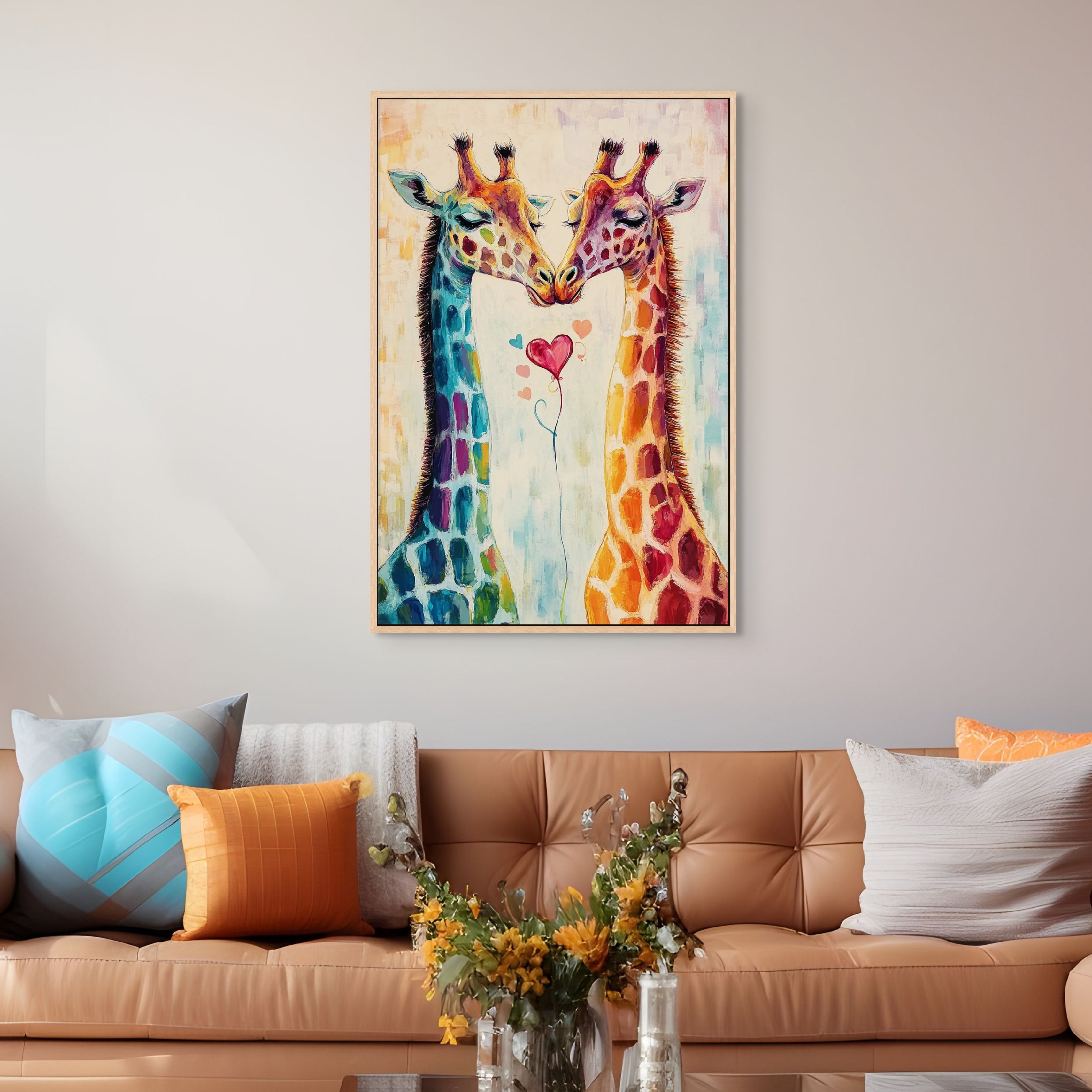 D0276-tender-love-hand-painted-wall-art-living-room-image-room-f-natural
