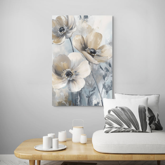 D0279-sweet-silver-scent-hand-painted-wall-art-bed-room-image-room-f-wrapped