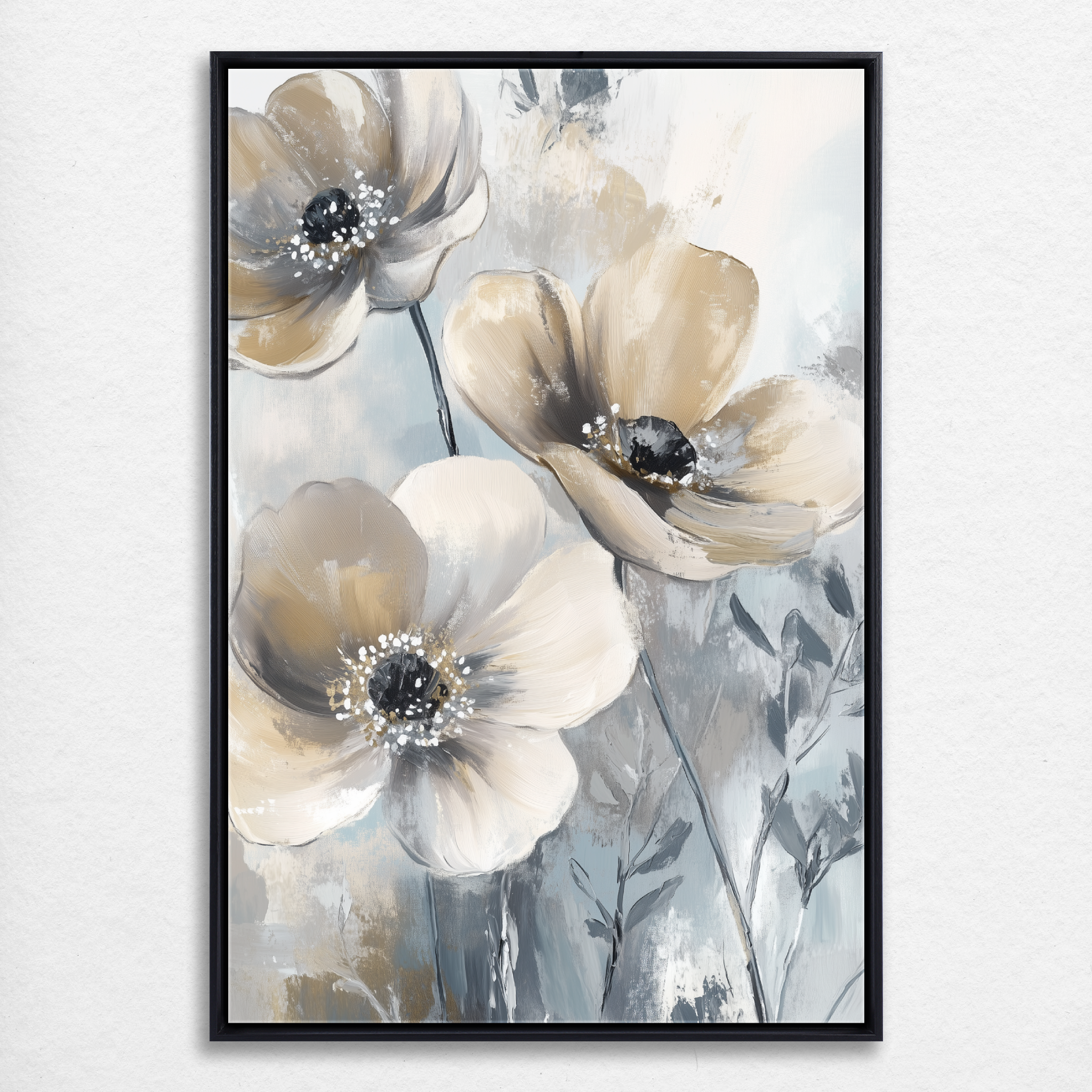 D0279-sweet-silver-scent-hand-painted-wall-art_3_2x3-vertical-frame-black.psd
