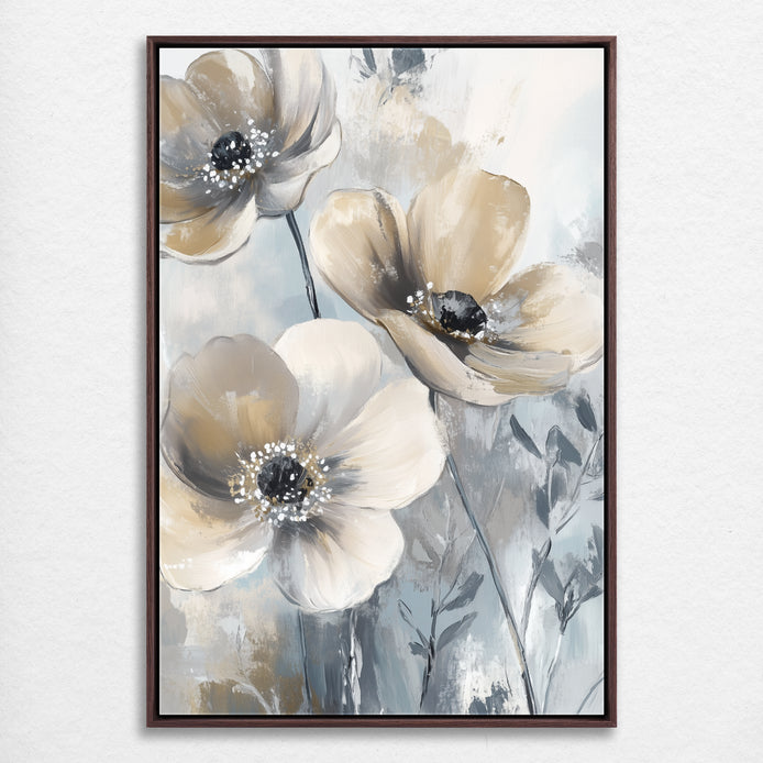 D0279-sweet-silver-scent-hand-painted-wall-art_3_2x3-vertical-frame-walnut.psd