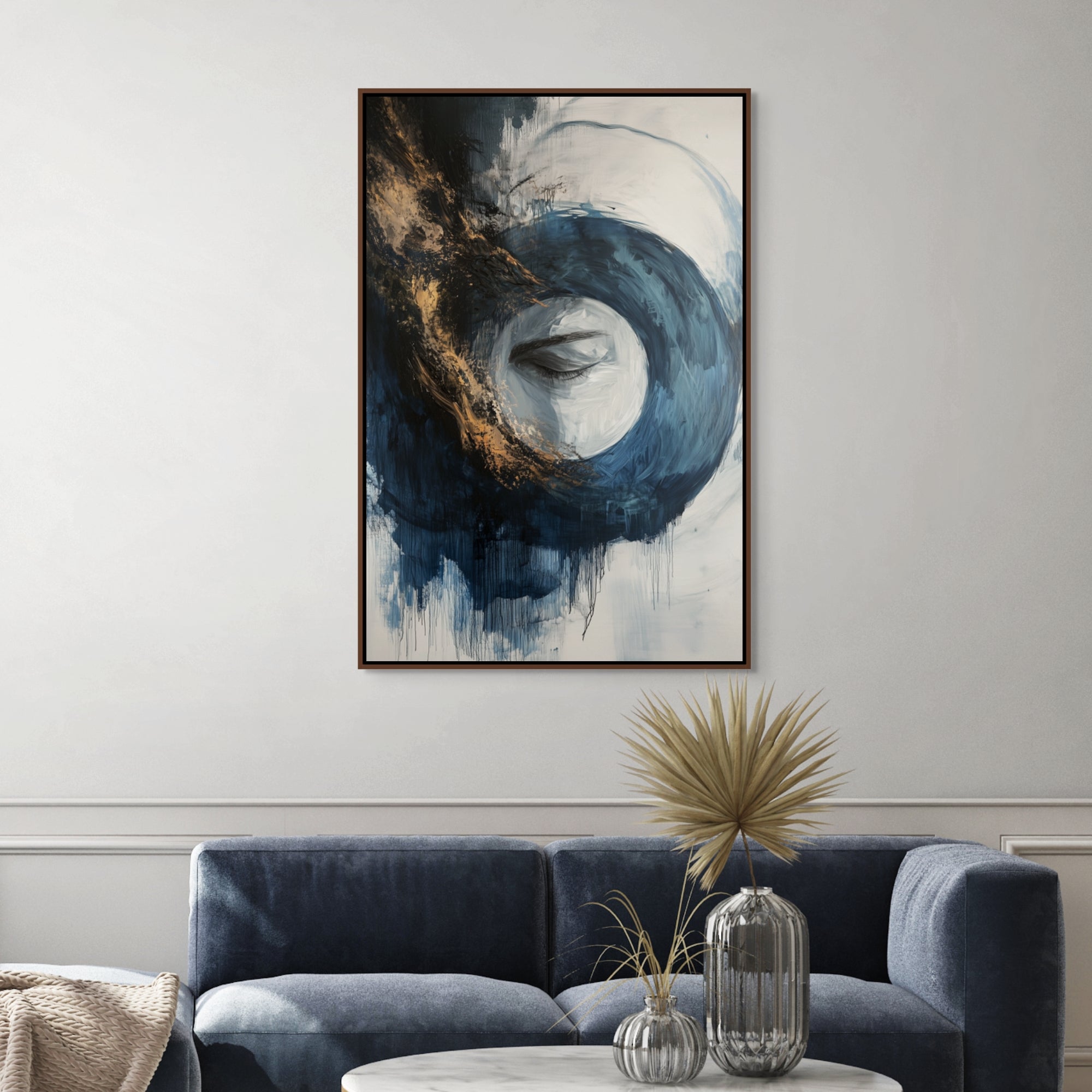 D0284-sleeping-dreams-hand-painted-wall-art-living-room-image-room-f-walnut