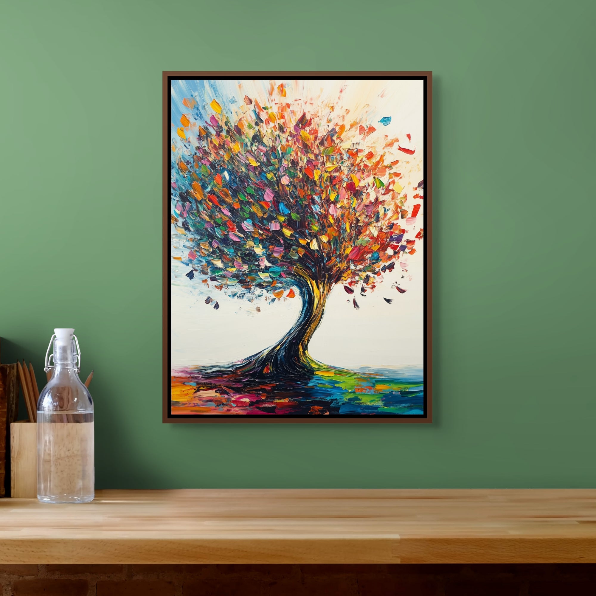 D0286-colors-of-the-wind-hand-painted-wall-art-hallway-room-image-room-f-walnut