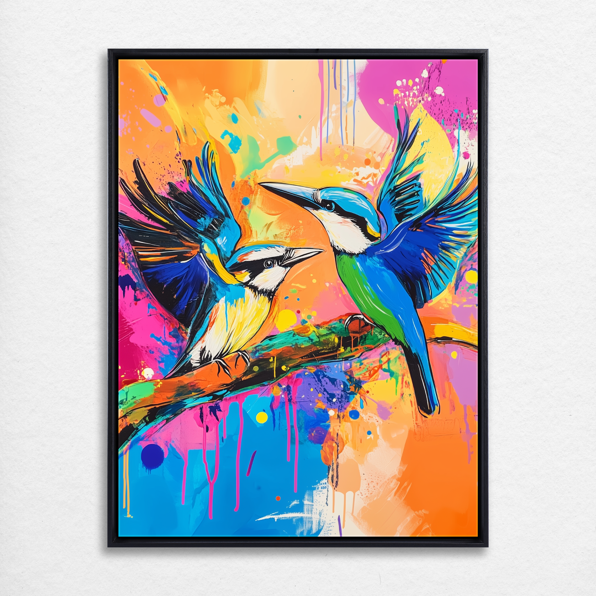 D0287-chattering-hand-painted-wall-art_02_3x4-vertical-frame-black.psd