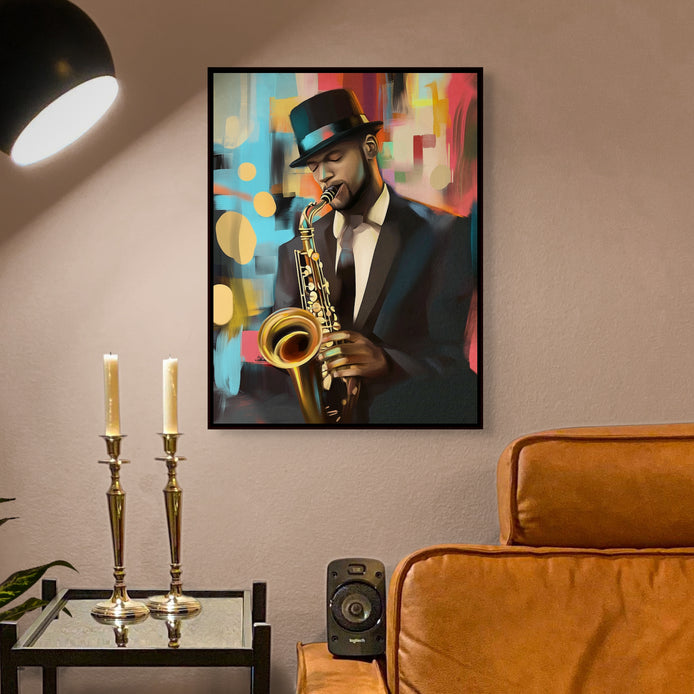 D0290-the-soloist-hand-painted-wall-art-lounge-room-image-room-f-black