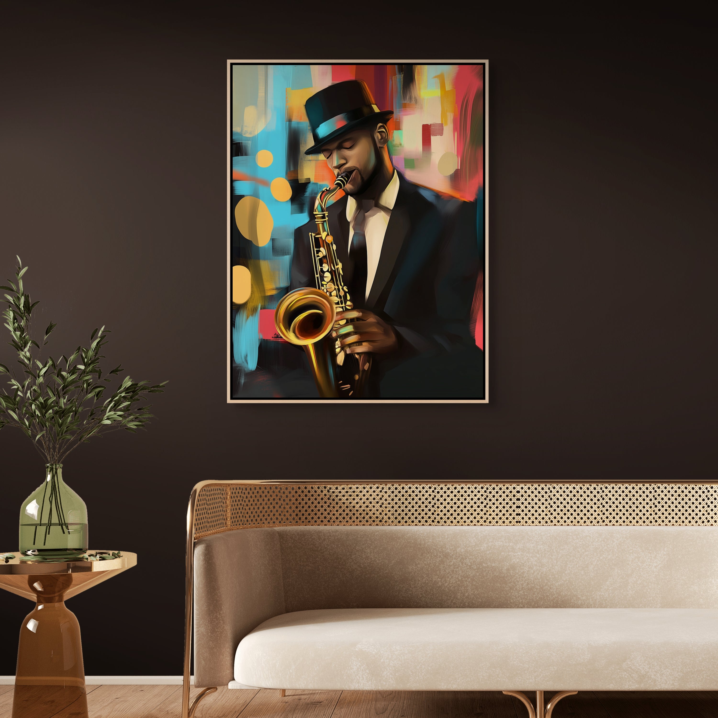 D0290-the-soloist-hand-painted-wall-art-living-room-image