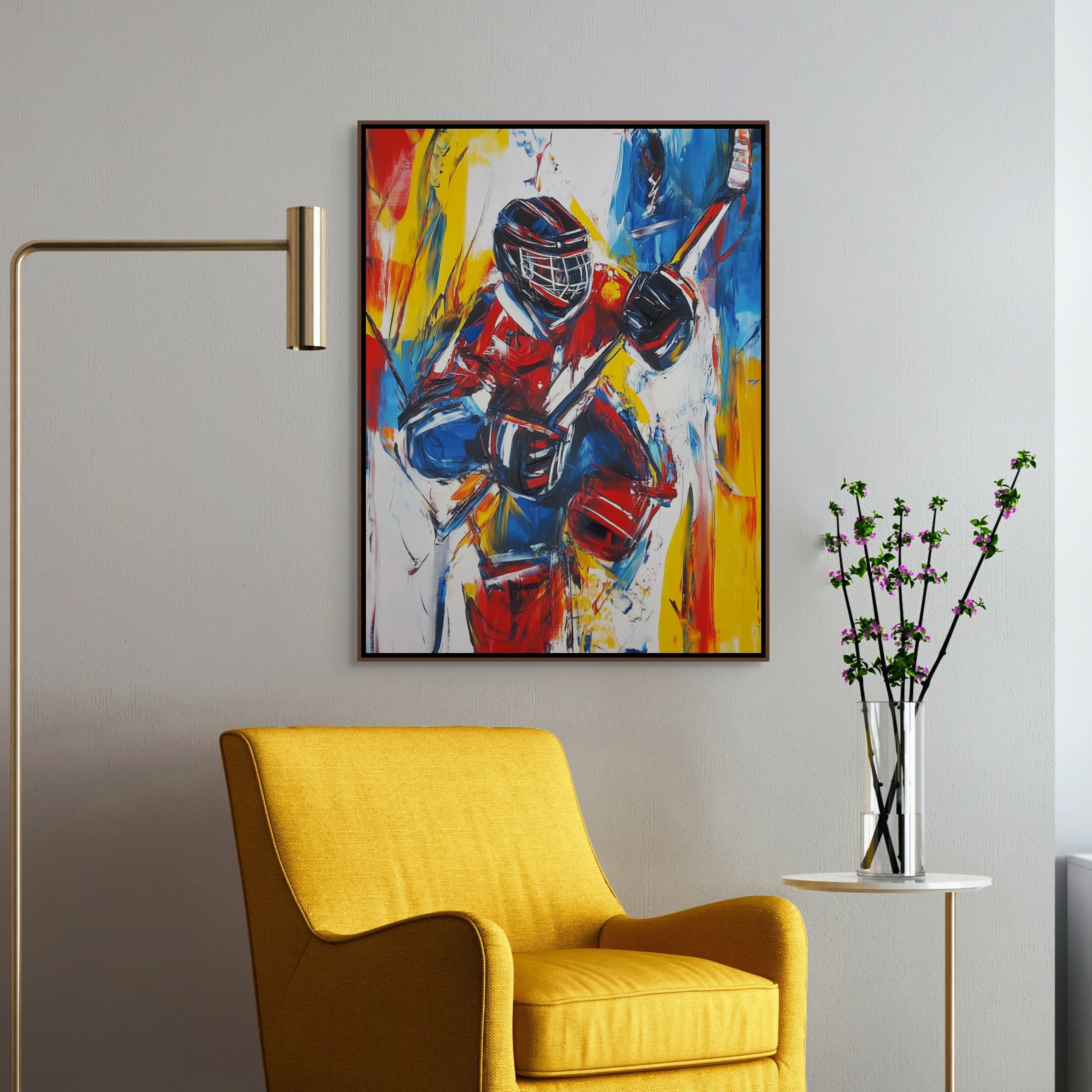 D0292-the-defender-hand-painted-wall-art-lounge-room-image-room-f-walnut