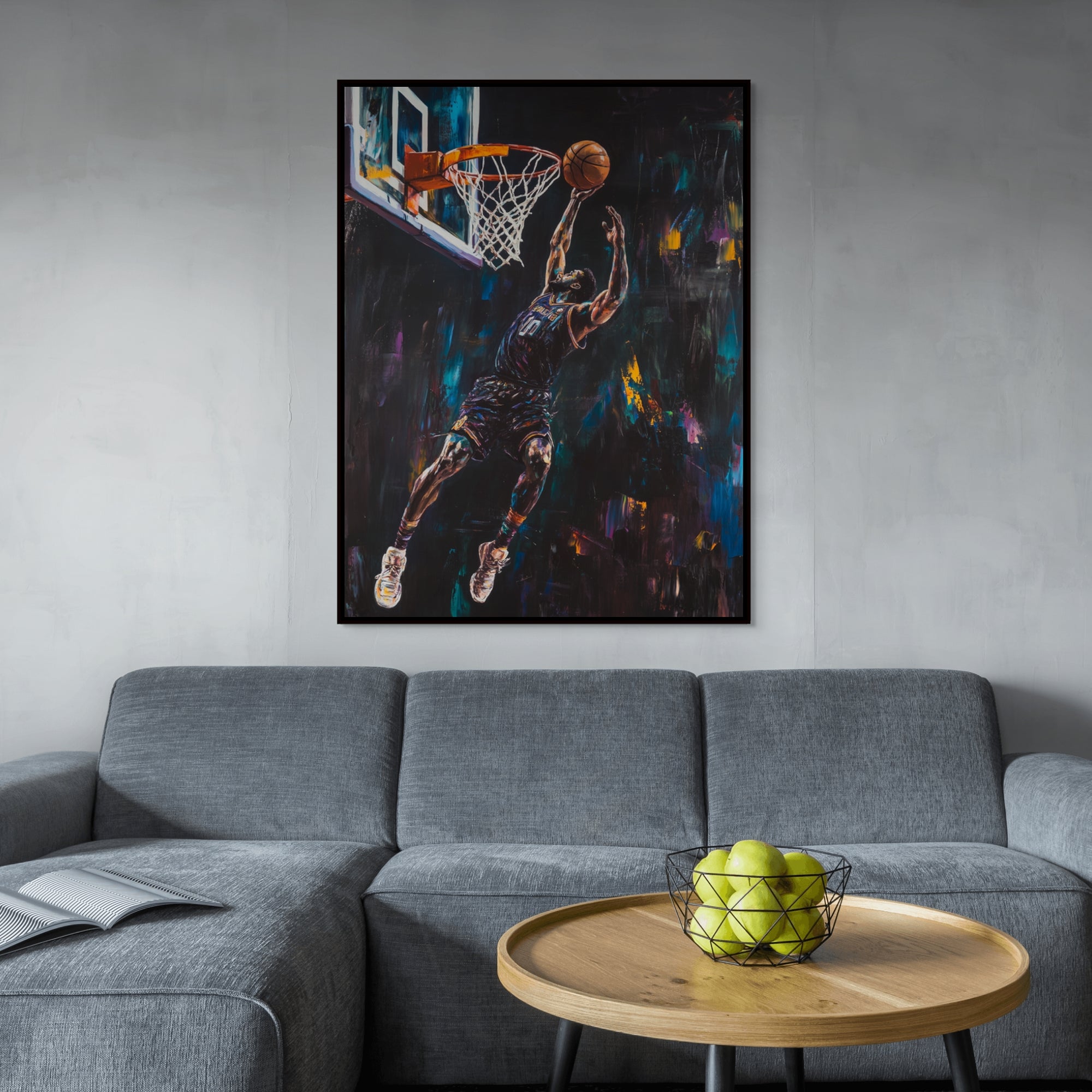 D0293-reaching-new-heights-hand-painted-wall-art-living-room-image
