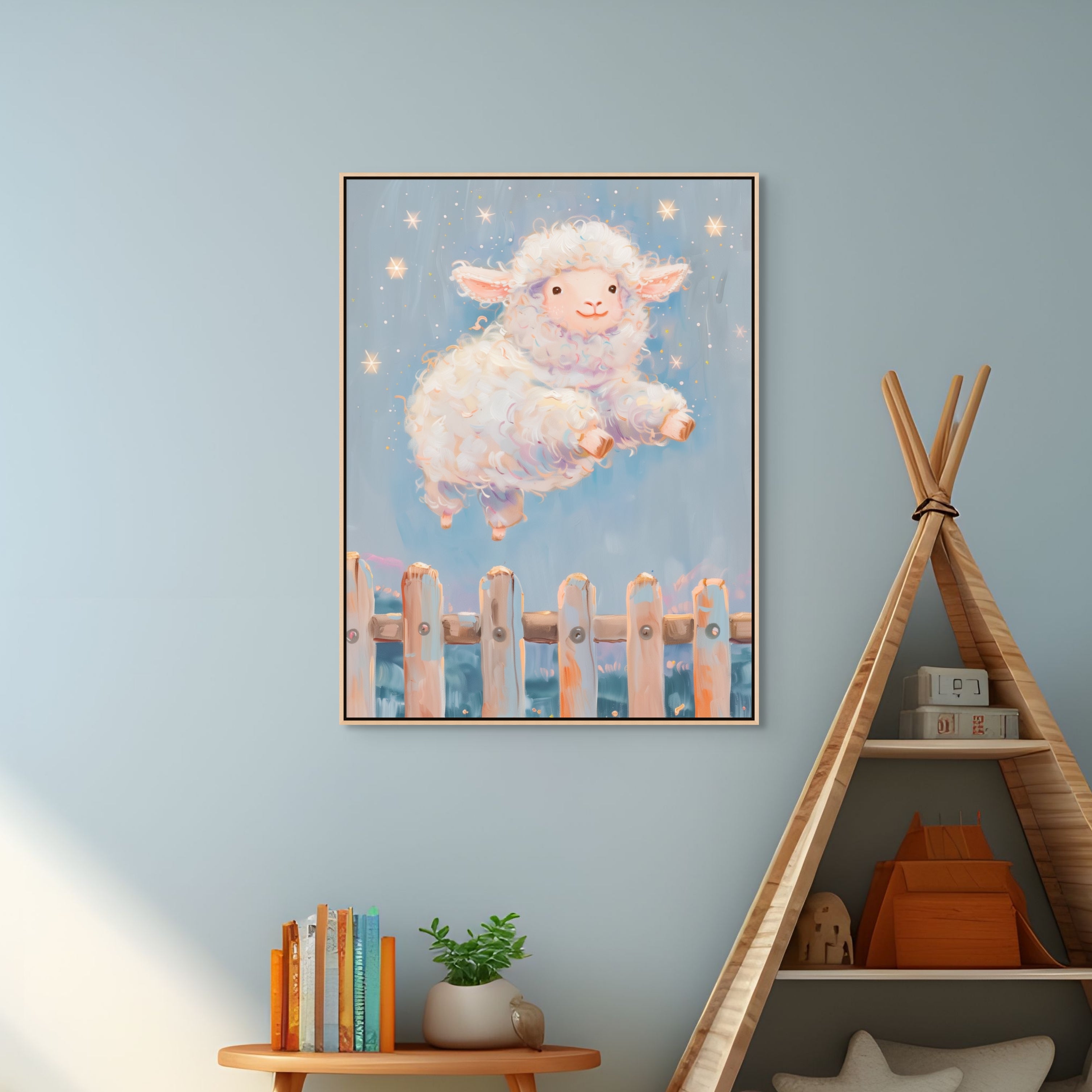 D0297-counting-sheep-hand-painted-wall-art-b-room-image-room-f-natural