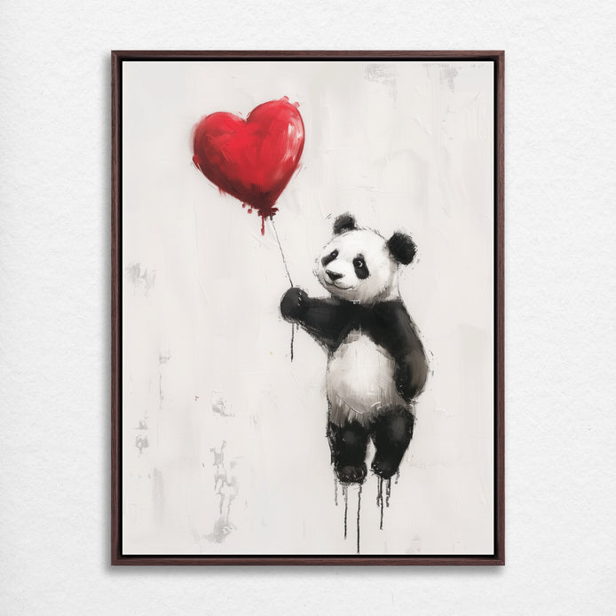 D0299-balloon-panda-hand-painted-wall-art_13_3x4-vertical-frame-walnut.psd