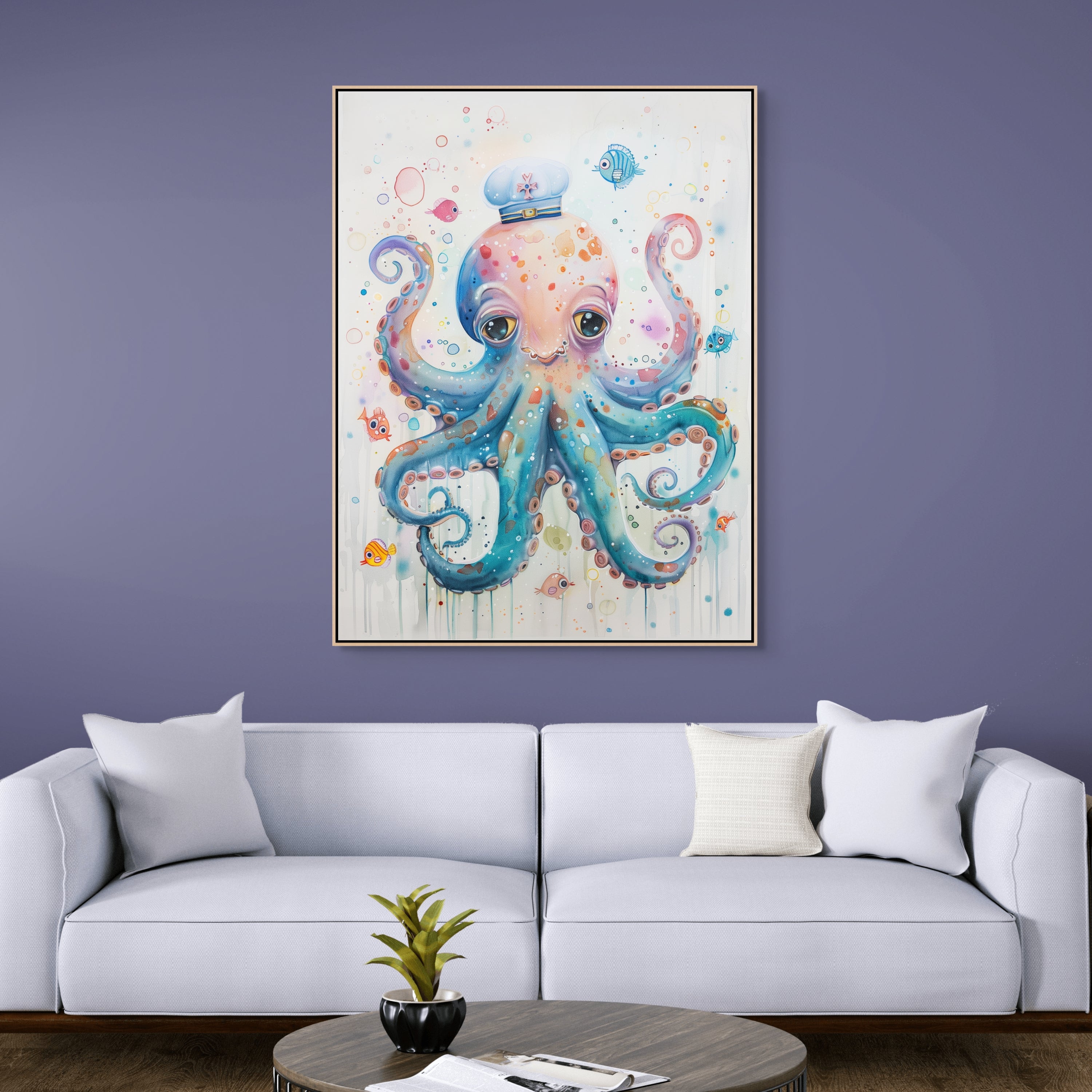 D0300-sea-captain-hand-painted-wall-art-living-room-image